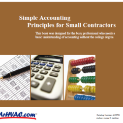 Simple Accounting Principles for Small Contractors