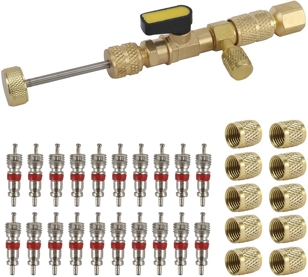 A/C and Refrigeration Valve Core Removal Tool Kit Mr. HVAC
